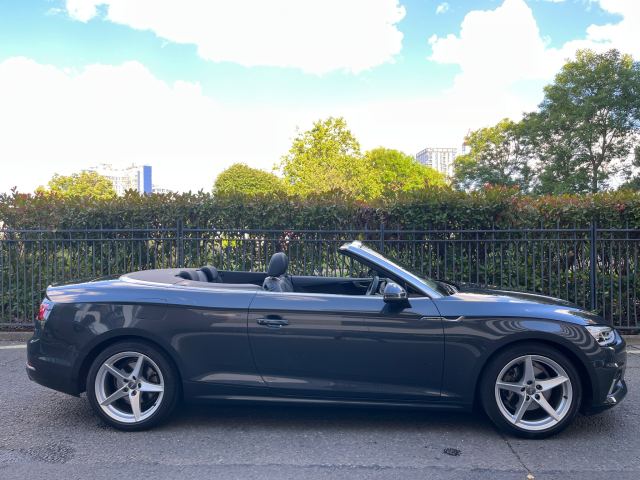 2018 (18) Audi A5 Cabriolet 2.0 TFSI Sport Convertible 2dr Petrol S Tronic Euro 6 (s/s) (190 ps)